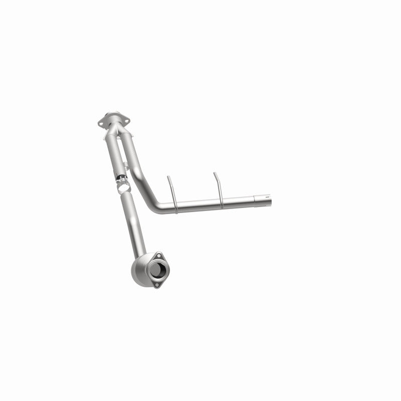 MagnaFlow 5551156 carb direct-fit catalytic converter, opposite side view of the turntable spin