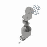MagnaFlow 5582548 carb manifold converter, opposite rear three-quarter view of the turntable spin