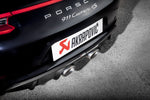 Akrapovic Slip-On Line Titanium Porsche 911 Carrera 991.2 S-PO/TI/5H for Porsche 911 Carrera/S/4/4S/GTS 991.2 2017-2019, close-up
