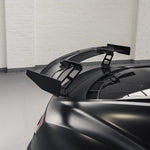 wide view of TRE Pre-Preg Carbon Fibre Rear Wing for Audi R8 4S 2015–2023 with white background