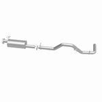 BRExhaust 106-0379 direct-fit exhaust kit, side view of the turntable spin
