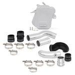 Mishimoto 11-16 Ford 6.7L Powerstroke Air-To-Water Intercooler Kit - Wrinkle Silver w/Polished Pipes