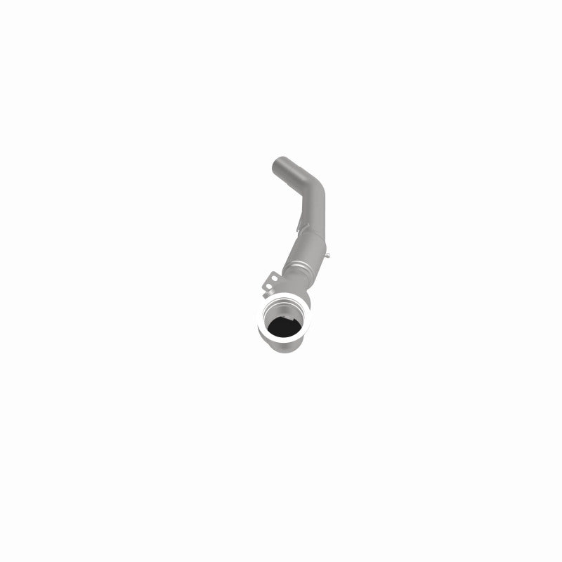 MagnaFlow 21-552 oem grade direct-fit catalytic converter, side view of the turntable spin
