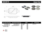 StopTech Performance 05-08 Scion tC/ 01-05 Celica GT/ 00-05 Celica GT-S Front Brake Pads