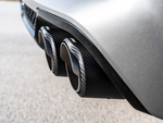 Akrapovic BMW X3 M/X3 M Competition (F97) Tail Pipe Set (Carbon) TP-CT/59 for BMW X3 M F97 2020-2024, side view