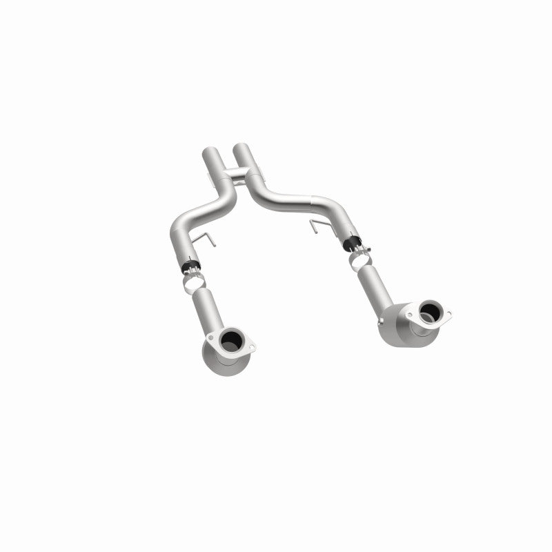 MagnaFlow 5461001 carb direct-fit catalytic converter, opposite side view of the turntable spin