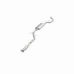MagnaFlow 52826 oem grade direct-fit catalytic converter, opposite front three-quarter view of the turntable spin