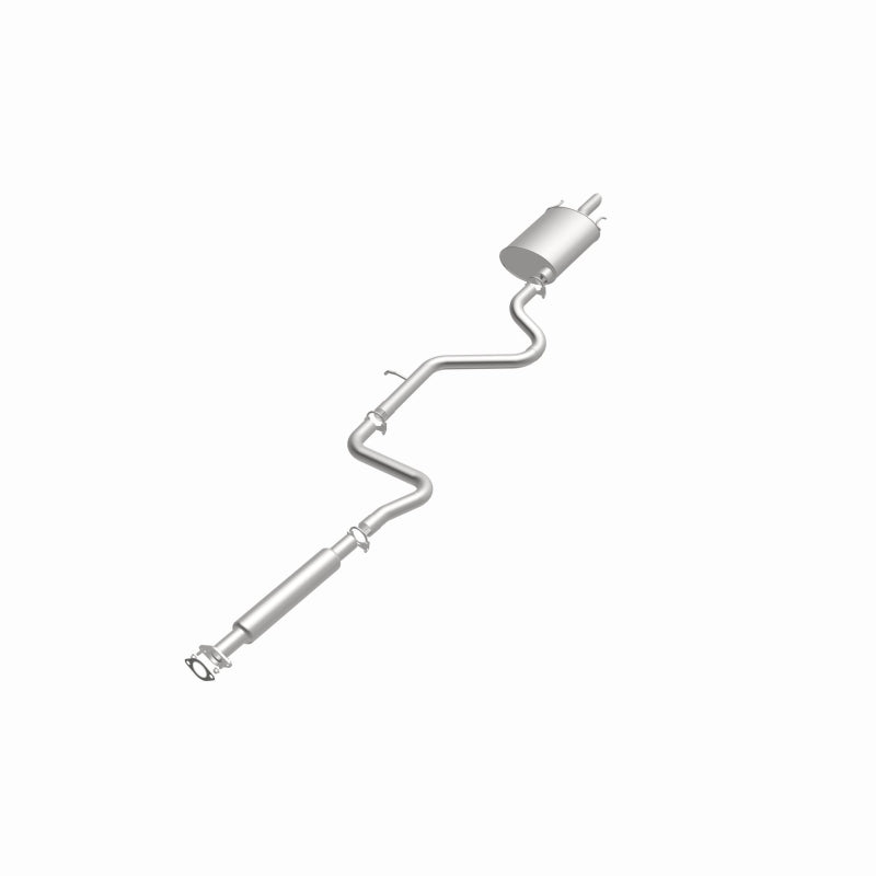 BRExhaust 106-0015 direct-fit exhaust kit, opposite front three-quarter view of the turntable spin