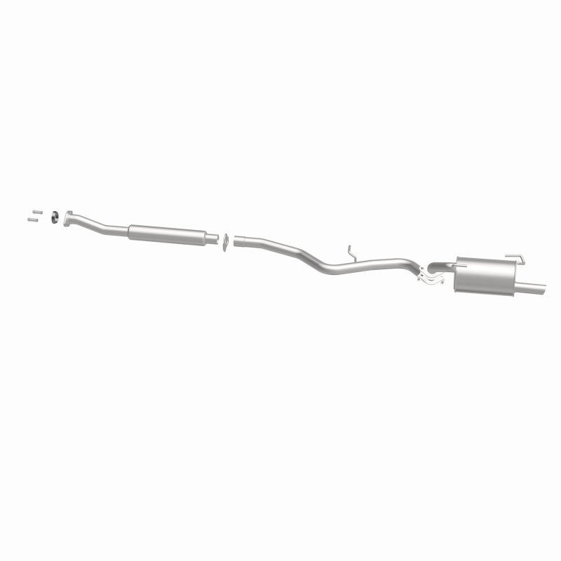 BRExhaust 106-0252 direct-fit exhaust kit, side view of the turntable spin