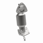 MagnaFlow 4481971 carb direct-fit catalytic converter, opposite side view of the turntable spin