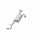 BRExhaust 106-0873 direct-fit exhaust kit, opposite rear three-quarter view of the turntable spin