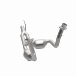 MagnaFlow 23178 hm grade direct-fit catalytic converter, opposite side view of the turntable spin