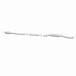MagnaFlow 557998 carb direct-fit catalytic converter, side view of the turntable spin
