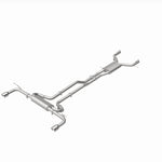 BRExhaust 106-0919 direct-fit exhaust kit, rear view of the turntable spin