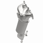 MagnaFlow 5531218 carb manifold converter, opposite side view of the turntable spin