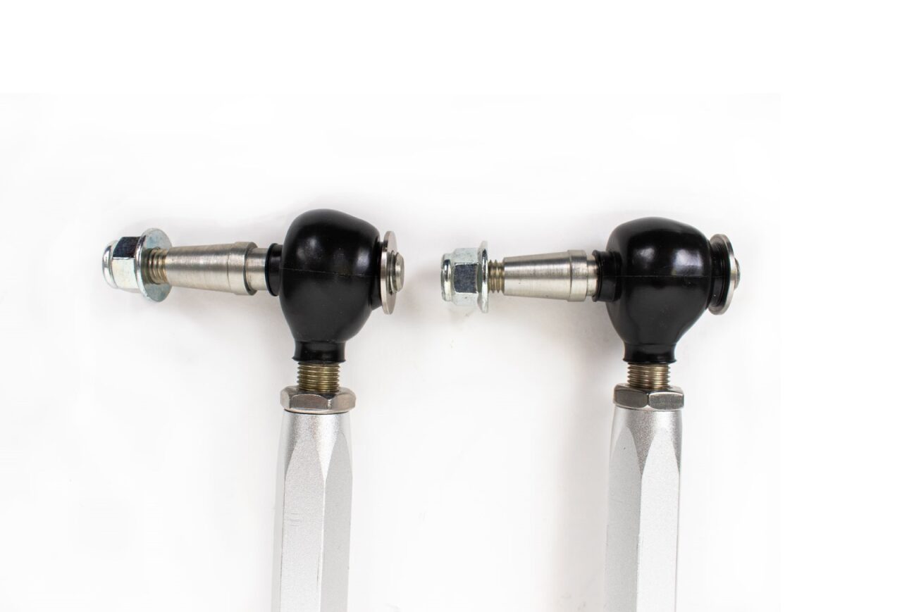 Adjustable link with Heim joints at both ends - 4-Link Rear Suspension Upgrade for the 1990-2002 SL 320 / SL 500 / SL 600