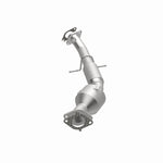 MagnaFlow 551152 carb direct-fit catalytic converter, opposite side view of the turntable spin