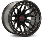 Vossen LCX-02 22x10 - 6x135 - ET18 - Super Deep - 87.1 - Satin Black Wheel