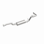 BRExhaust 106-0416 direct-fit exhaust kit, front three-quarter view of the turntable spin