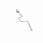BRExhaust 106-0718 direct-fit exhaust kit, opposite side view of the turntable spin