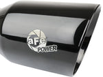 aFe MACH Force-Xp Universal Exhaust Tip 3 IN Inlet x 4-1/2 IN Outlet x 9 IN L- Black Tip