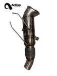 Active Autowerke B58N GESI Catted Downpipe With GPF for BMW G20 M340i G22 M440i 2025+