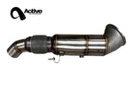 Active Autowerke B58N GESI Catted Downpipe for BMW G05 X5 G06 X6 G60 540i 2024+
