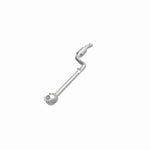 MagnaFlow 21-439 oem grade direct-fit catalytic converter, opposite front three-quarter view of the turntable spin