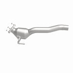 MagnaFlow 52373 oem grade direct-fit catalytic converter, side view of the turntable spin