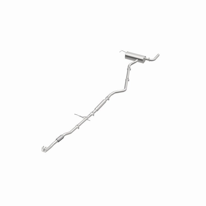 BRExhaust 106-0781 direct-fit exhaust kit, opposite front three-quarter view of the turntable spin