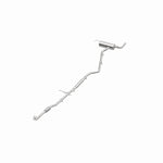BRExhaust 106-0781 direct-fit exhaust kit, opposite front three-quarter view of the turntable spin