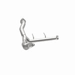 MagnaFlow 5551469 carb direct-fit catalytic converter, opposite side view of the turntable spin