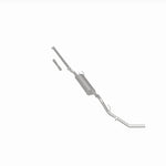BRExhaust 106-0697 direct-fit exhaust kit, rear three-quarter view of the turntable spin