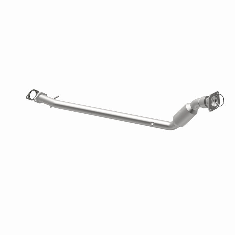 MagnaFlow 52098 oem grade direct-fit catalytic converter, opposite rear three-quarter view of the turntable spin