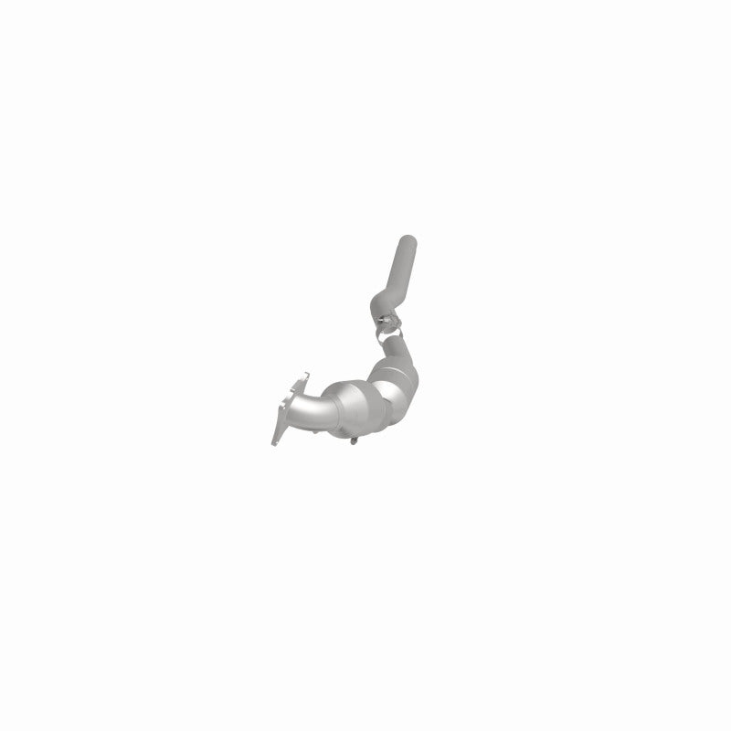 MagnaFlow 52380 oem grade direct-fit catalytic converter, side view of the turntable spin