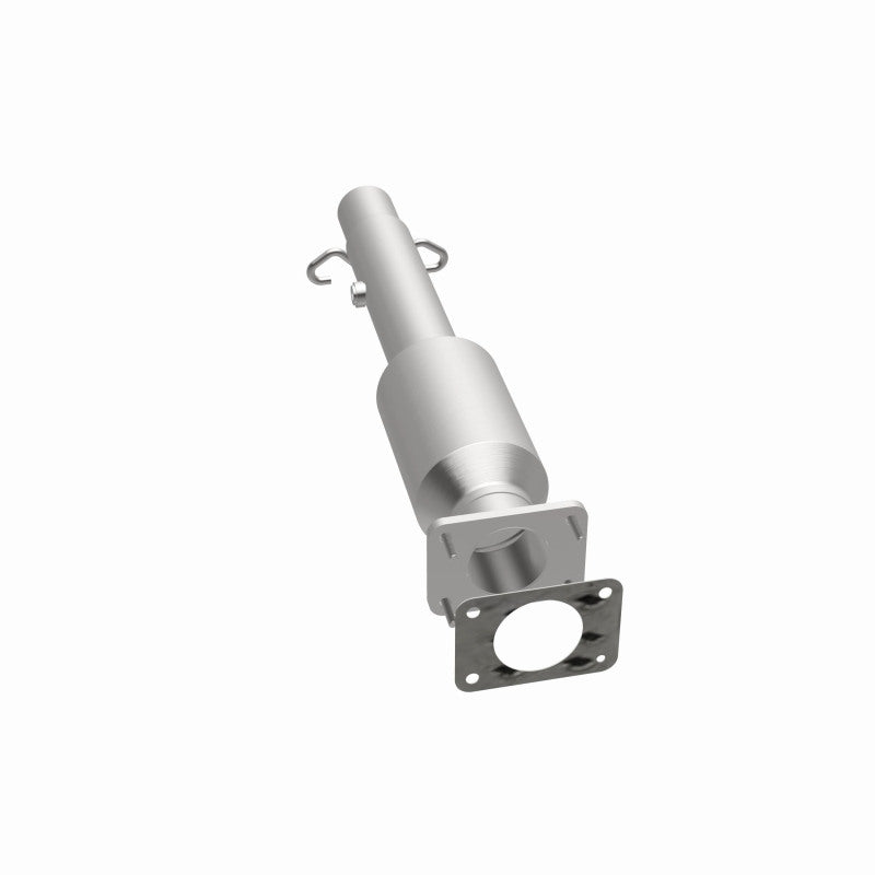 MagnaFlow 4481451 carb direct-fit catalytic converter, opposite side view of the turntable spin