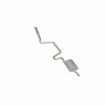 BRExhaust 106-0015 direct-fit exhaust kit, rear three-quarter view of the turntable spin