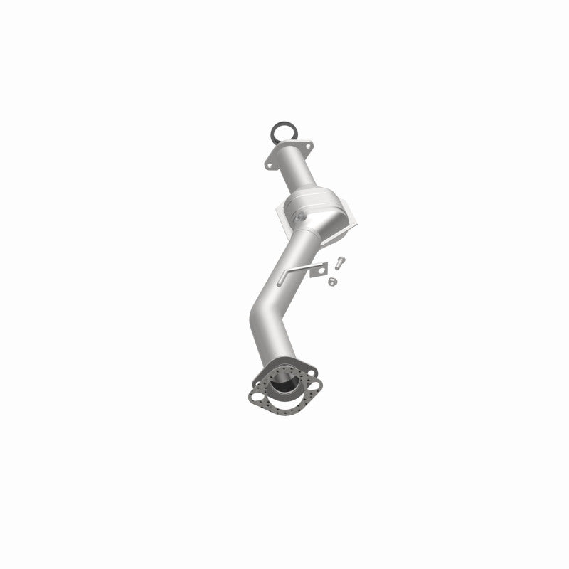 MagnaFlow 5421159 carb direct-fit catalytic converter, opposite side view of the turntable spin