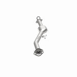 MagnaFlow 5421159 carb direct-fit catalytic converter, opposite side view of the turntable spin