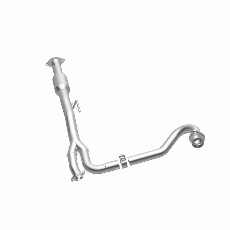 MagnaFlow 4593008 carb direct-fit catalytic converter, opposite side view of the turntable spin