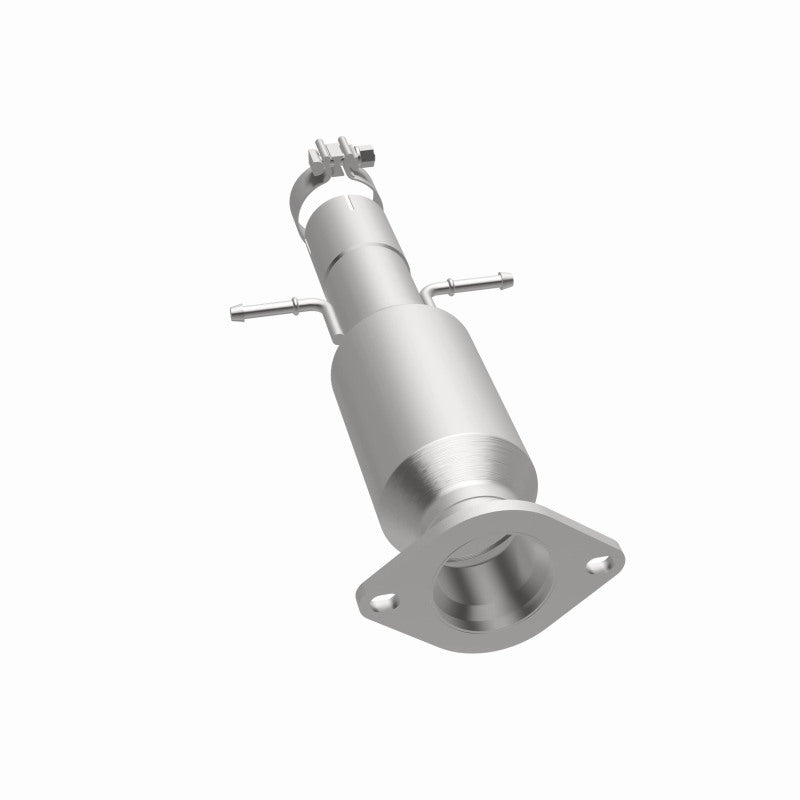 MagnaFlow 5421913 carb direct-fit catalytic converter, opposite side view of the turntable spin