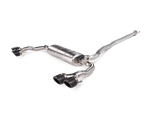 Akrapovic Mercedes-Benz CLA45 / GLA45 AMG (C118/H247) Evolution Link Pipe Set (SS) L-ME/SS/3 for Mercedes-Benz CLA45 AMG C118 2021-2027, angled view