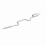 BRExhaust 106-0015 direct-fit exhaust kit, front three-quarter view of the turntable spin