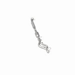 MagnaFlow 5491248 carb direct-fit catalytic converter, opposite side view of the turntable spin
