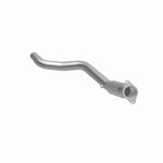 MagnaFlow 4561964 carb direct-fit catalytic converter, front three-quarter view of the turntable spin
