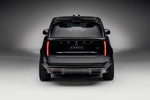 Rear of a Range Rover L460 Urban Widetrack: carbon diffuser, skid pan and URBAN lettering