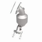 MagnaFlow 551942 carb direct-fit catalytic converter, side view of the turntable spin