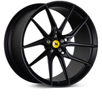 Vossen x Novitec NF8 22x12in - 5x114.3 BP - ET42 - Satin Black Ferrari GTC4Lusso Rear Wheel