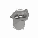 MagnaFlow 5411770 carb direct-fit catalytic converter, opposite side view of the turntable spin