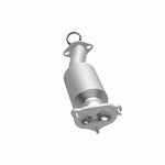 MagnaFlow 5491121 carb direct-fit catalytic converter, opposite side view of the turntable spin